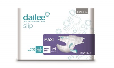 Dailee Slip Premium Maxi M, kalhotky zalepovací 28 ks