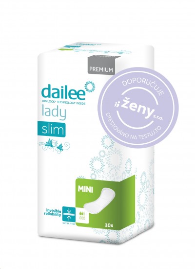 Dailee Lady Premium Slim MINI, vložky pro ženy 30 ks